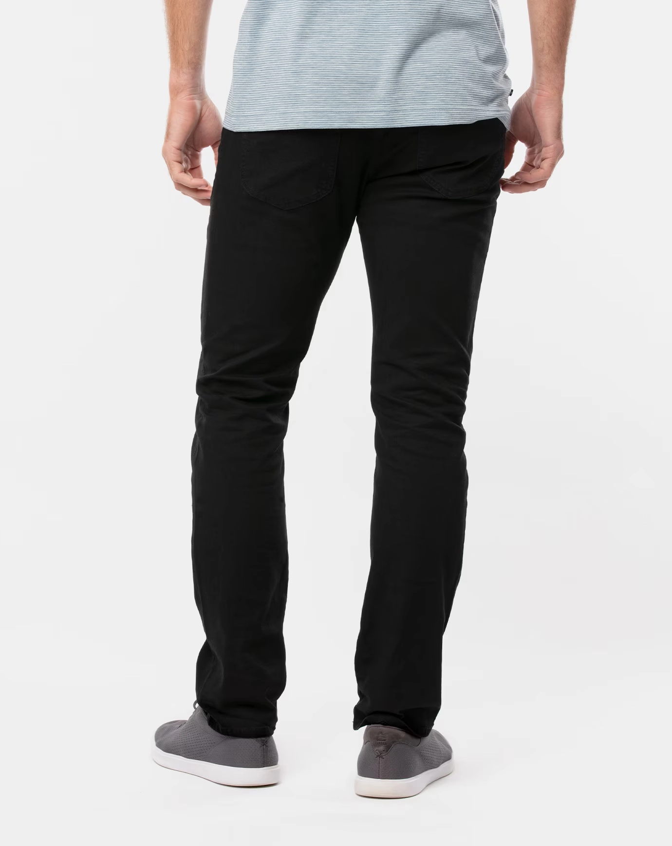 TRAVIS MATHEW MEN'S LEGACY 5 POCKET PANTS - BLACK Travis Mathew Men's Golf Apparel
