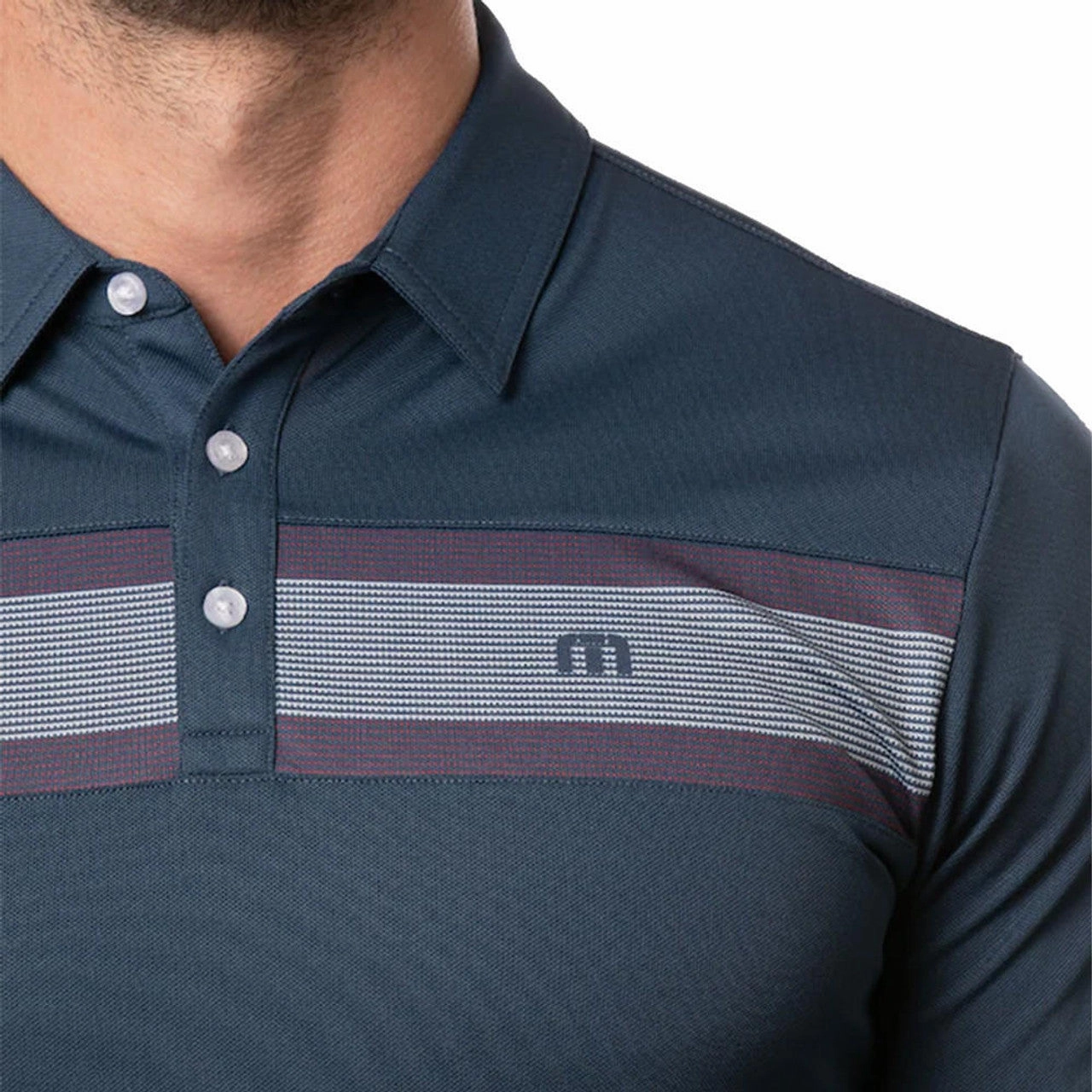TRAVIS MATHEW MENS LAKE YOU A LOT POLO - INSIGNIA Travis Mathew Men's Golf Apparel
