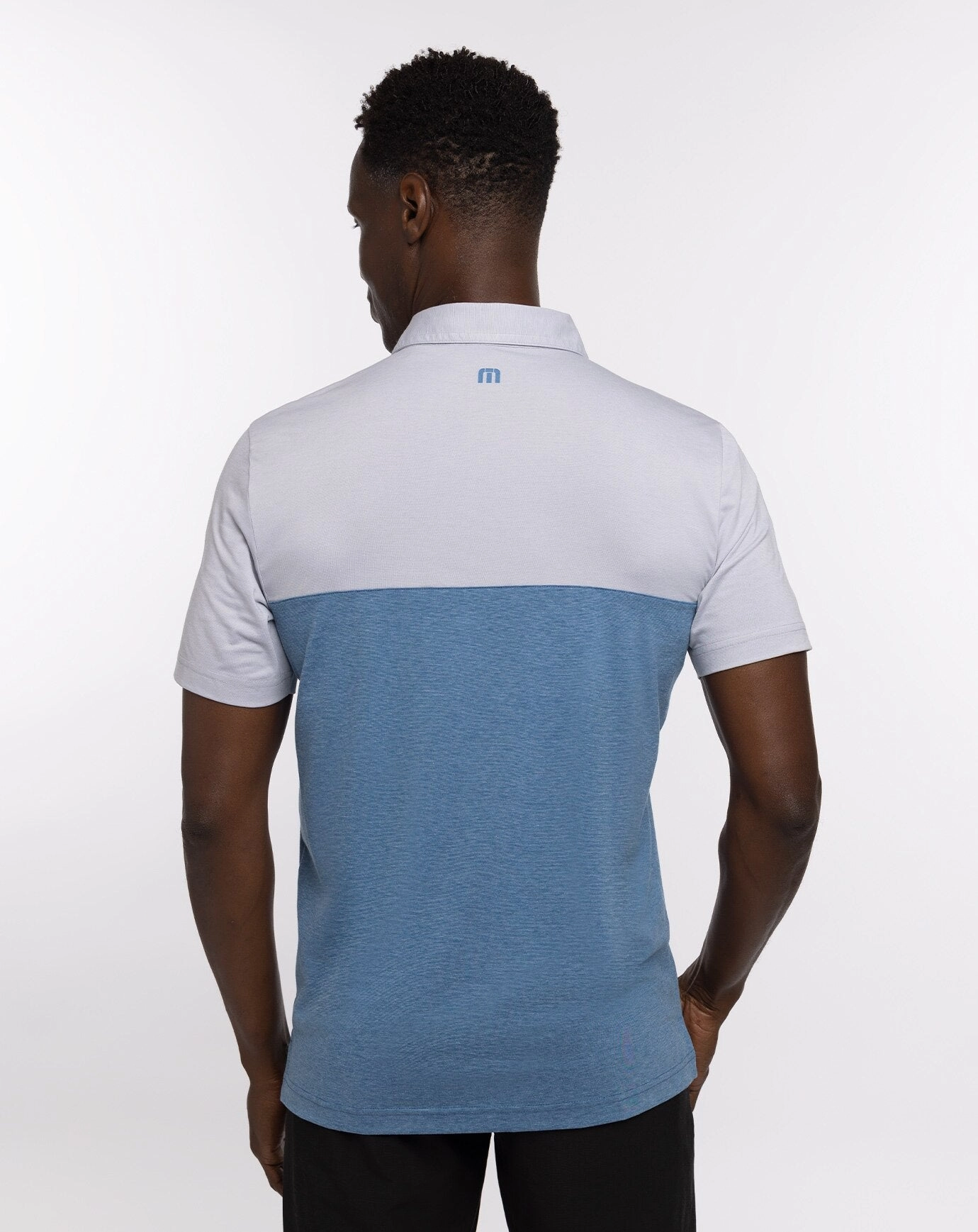 TRAVIS MATHEW MENS LIBATIONS POLO - HEATHER LIGHT GREY Travis Mathew Men's Golf Apparel