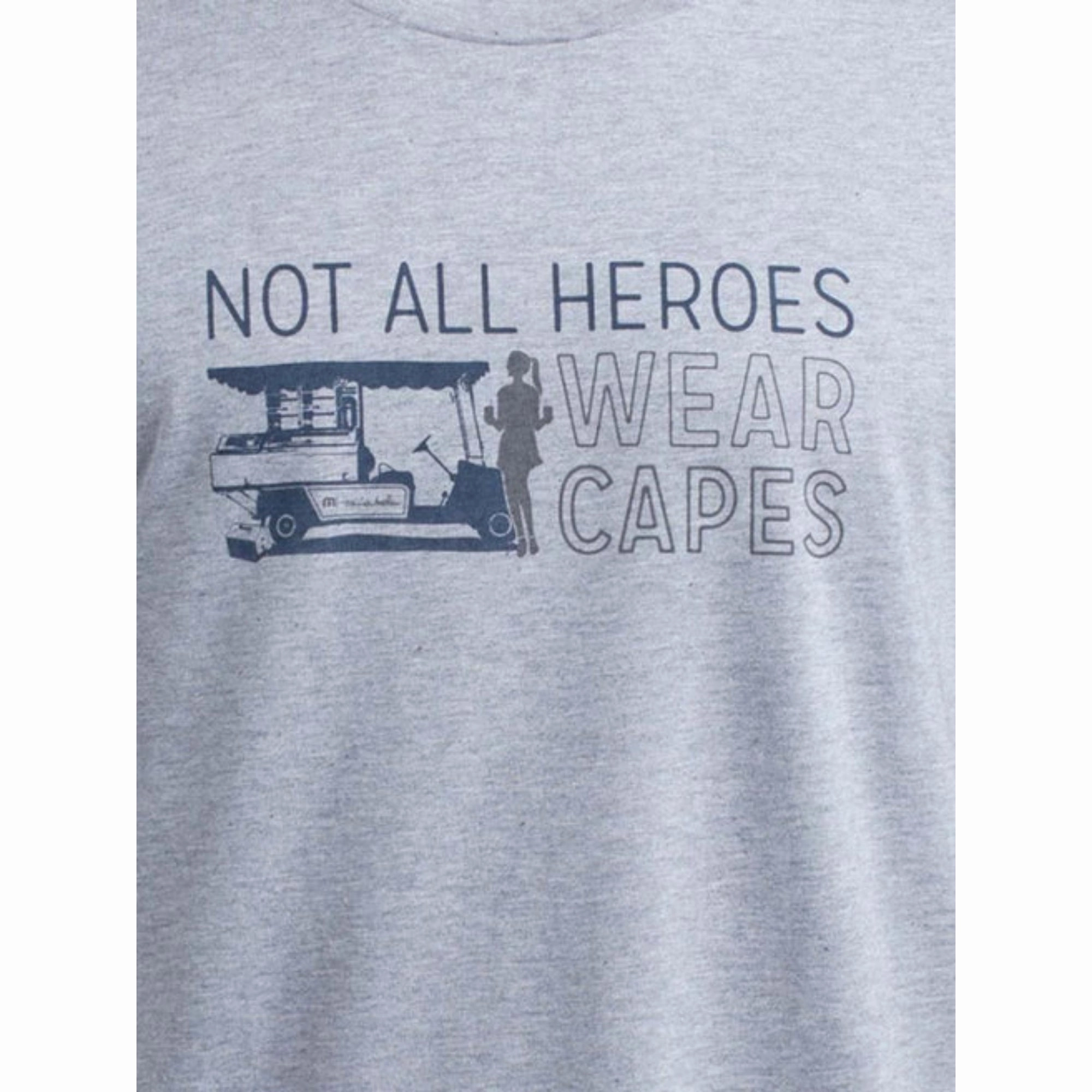 TRAVIS MATHEW MENS MY HERO T-SHIRT - HEATHER GREY Travis Mathew Men's Golf Apparel