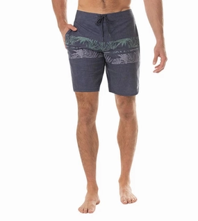 TRAVIS MATHEW MENS PARKED THE SHARK BOARDSHORT - HEATHER INSIGNIA Travis Mathew men's golf apparel