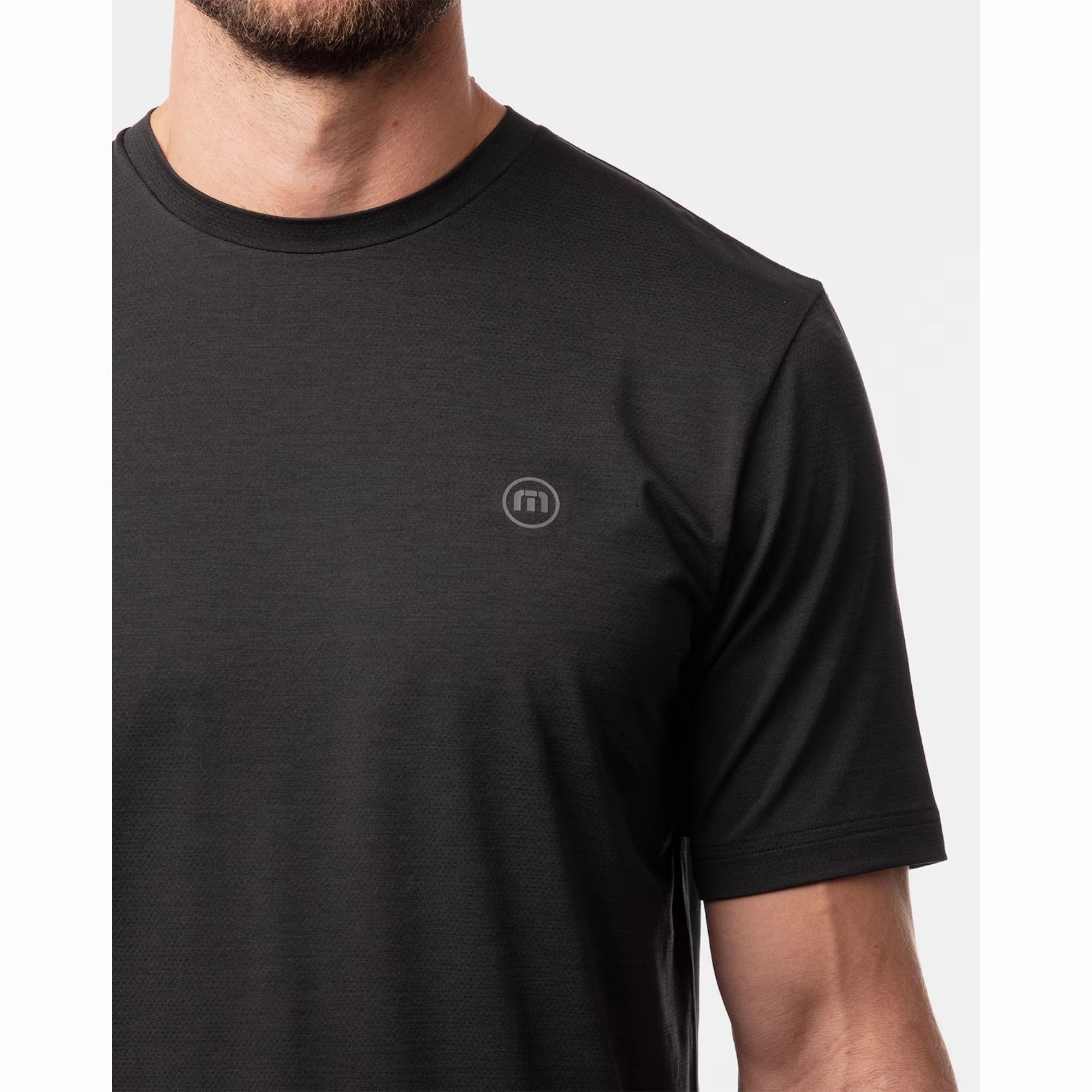 TRAVIS MATHEW MENS SCENIC VISTA T-SHIRT - BLACK Travis Mathew Men's Golf Apparel
