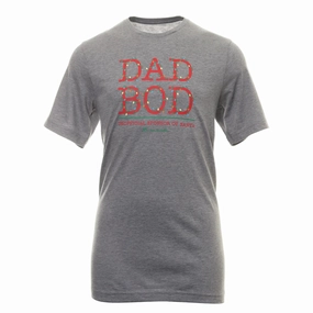 TRAVIS MATHEW MENS SPIKE THE PUNCH T-SHIRT - HEATHER GREY Travis Mathew men's golf apparel