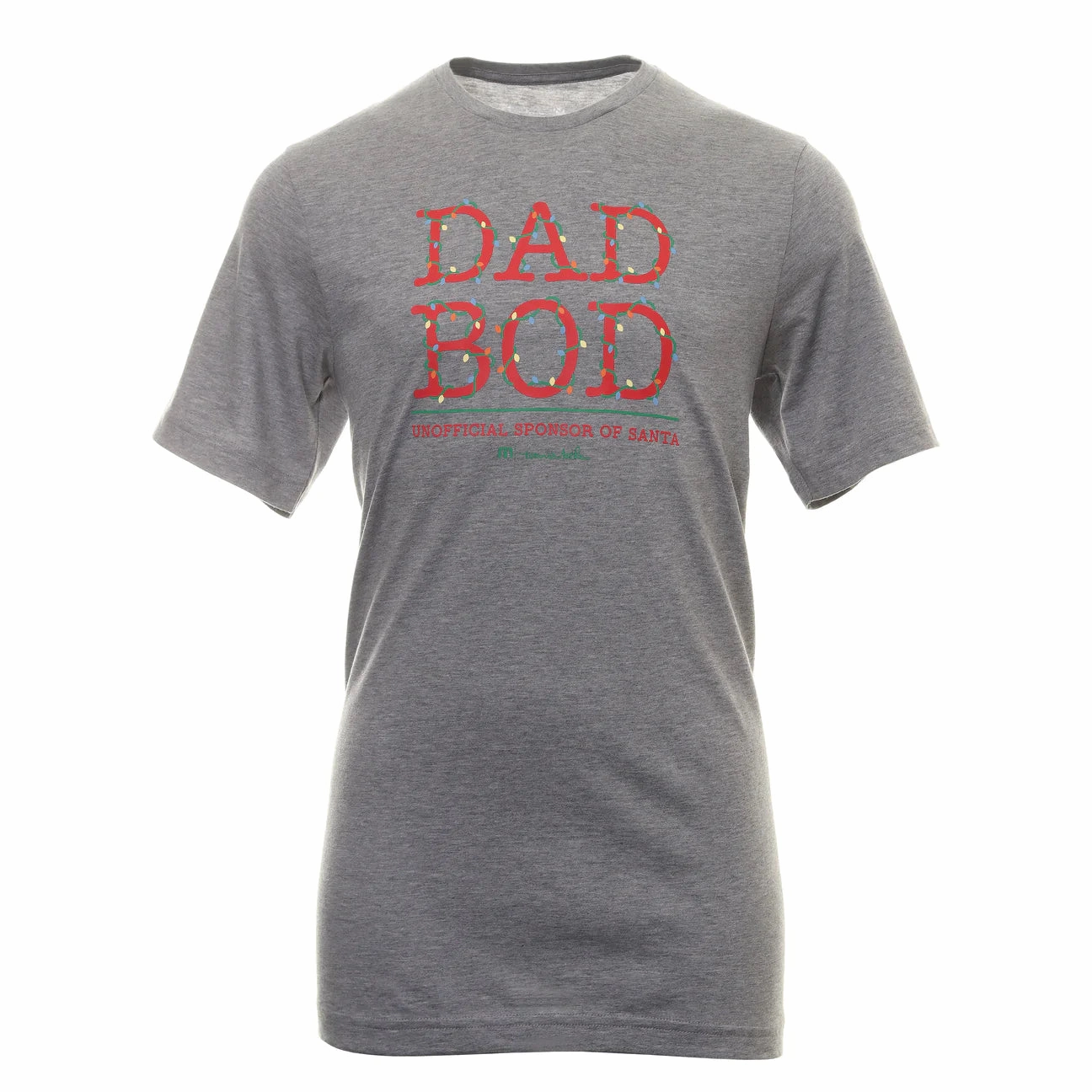 TRAVIS MATHEW MENS SPIKE THE PUNCH T-SHIRT - HEATHER GREY Travis Mathew men's golf apparel