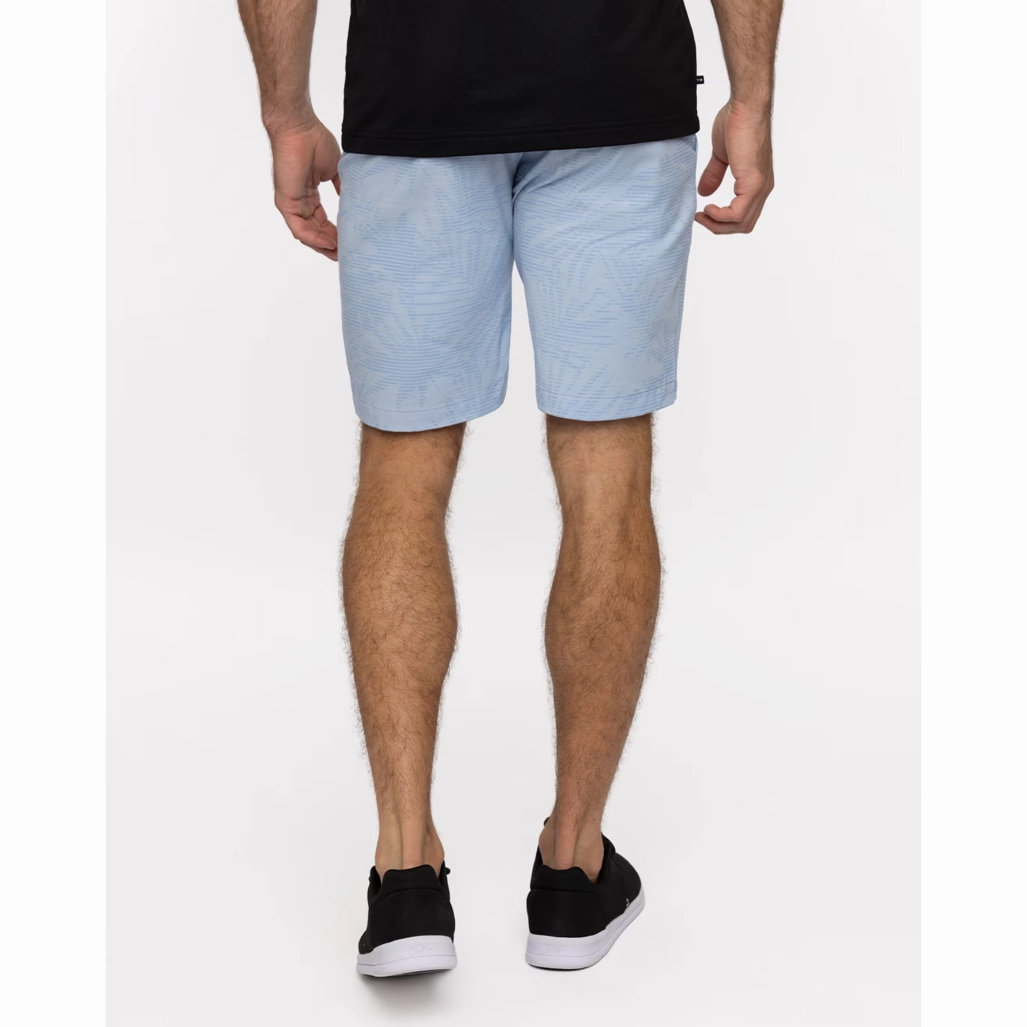 TRAVIS MATHEW MENS STREET ART SHORT - HEATHER BEL AIR BLUE Travis Mathew Men's Golf Apparel