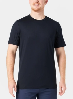 TRAVIS MATHEW RISK TAKER T-SHIRT - BLACK Travis Mathew men's golf apparel