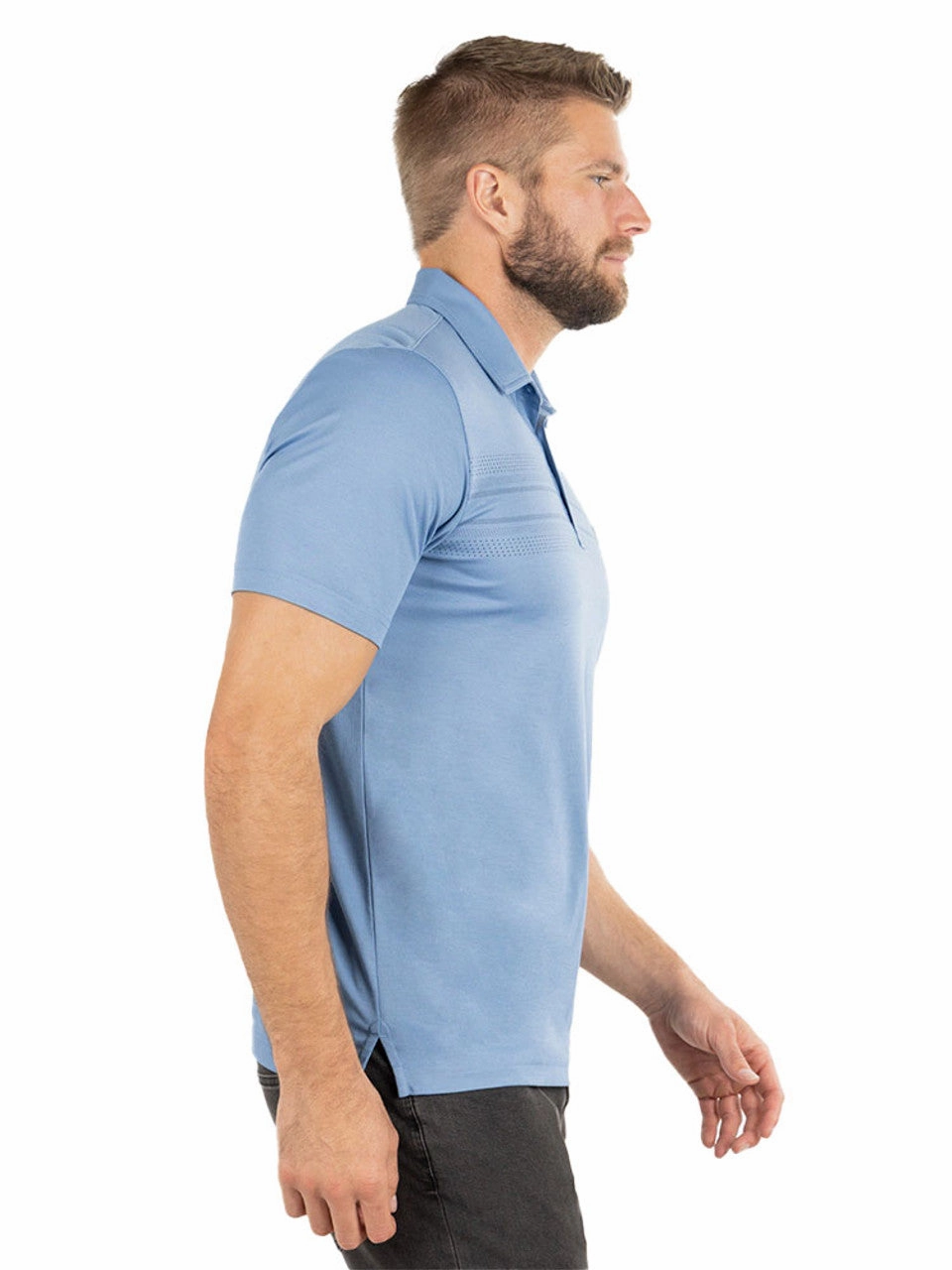TRAVIS MATHEW SCRAMBLER POLO - RIVIERA Travis Mathew Men's Golf Apparel