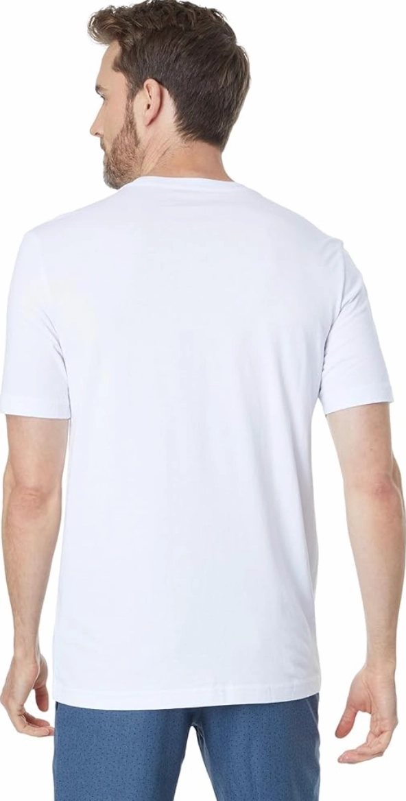 TRAVIS MATHEW SOUTHERN HIGHLANDS T-SHIRT - WHITE Travis Mathew Men's Golf Apparel