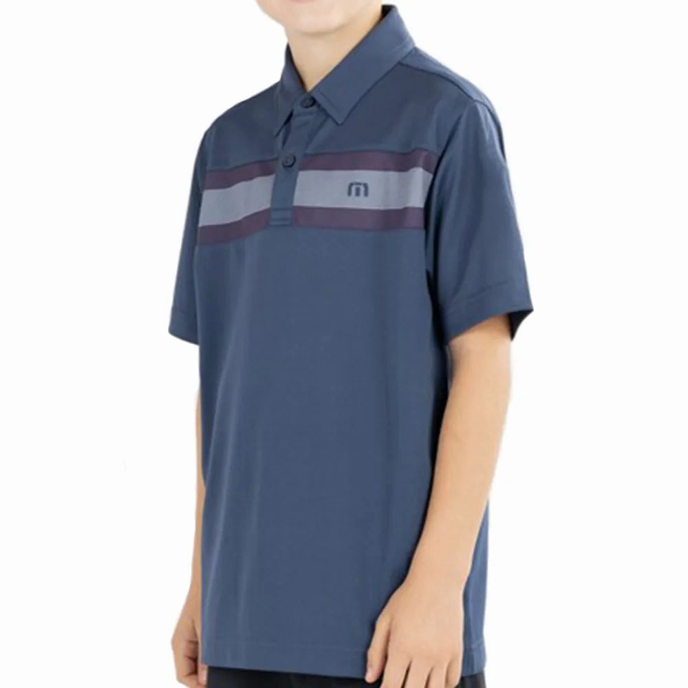 TRAVIS MATHEW YOUTH J LAKE YOU A LOT POLO - INSIGNIA Travis Mathew Men's Golf Apparel
