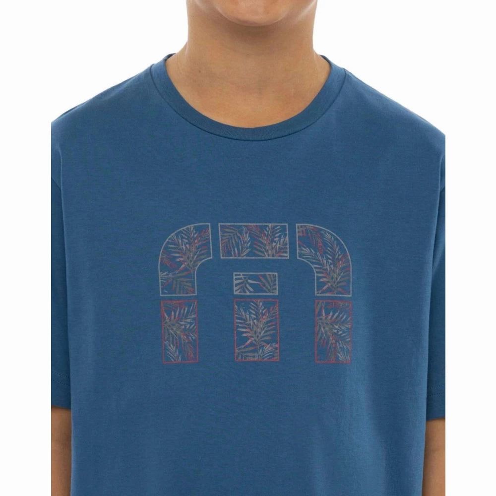 TRAVIS MATHEW YOUTH SHARK WATCHER T-SHIRT - MID BLUE Travis Mathew Men's Golf Apparel