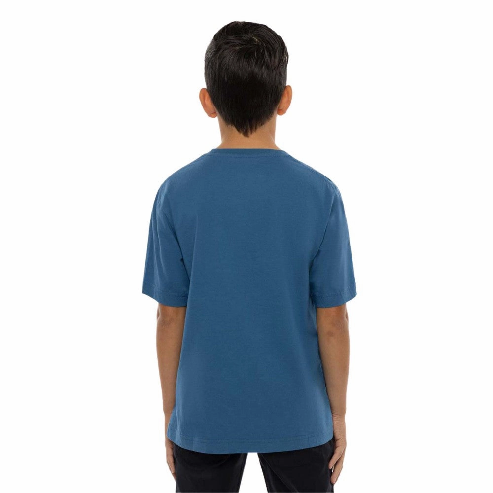 TRAVIS MATHEW YOUTH SHARK WATCHER T-SHIRT - MID BLUE Travis Mathew Men's Golf Apparel