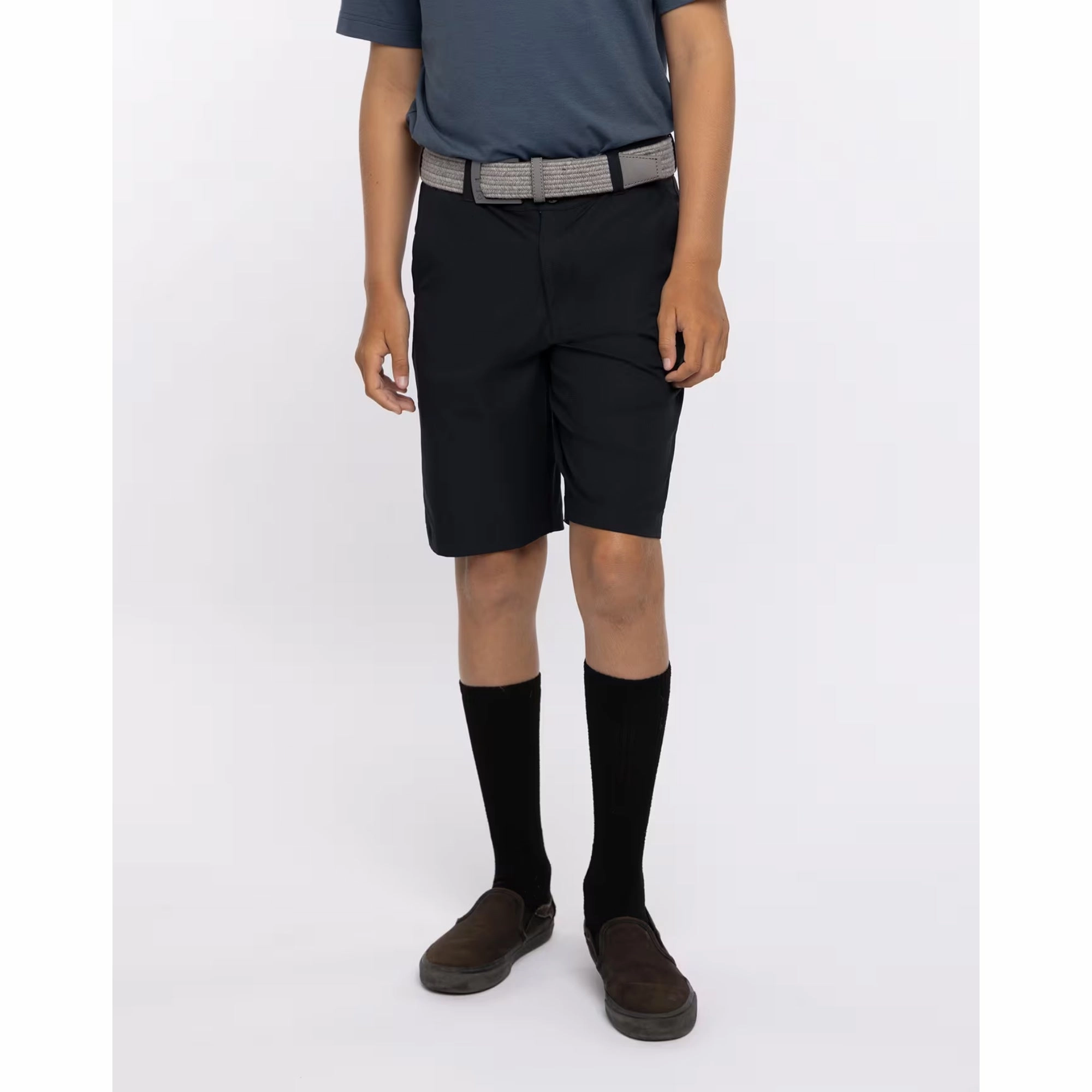 TRAVIS MATHEW YOUTH STARNES SHORT - BLACK Travis Mathew Men's Golf Apparel