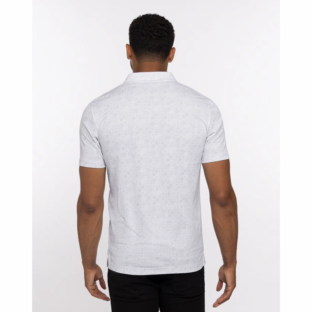 TRAVISMATHEW COZUMEL POLO - WHITE Travis Mathew Men's Golf Apparel