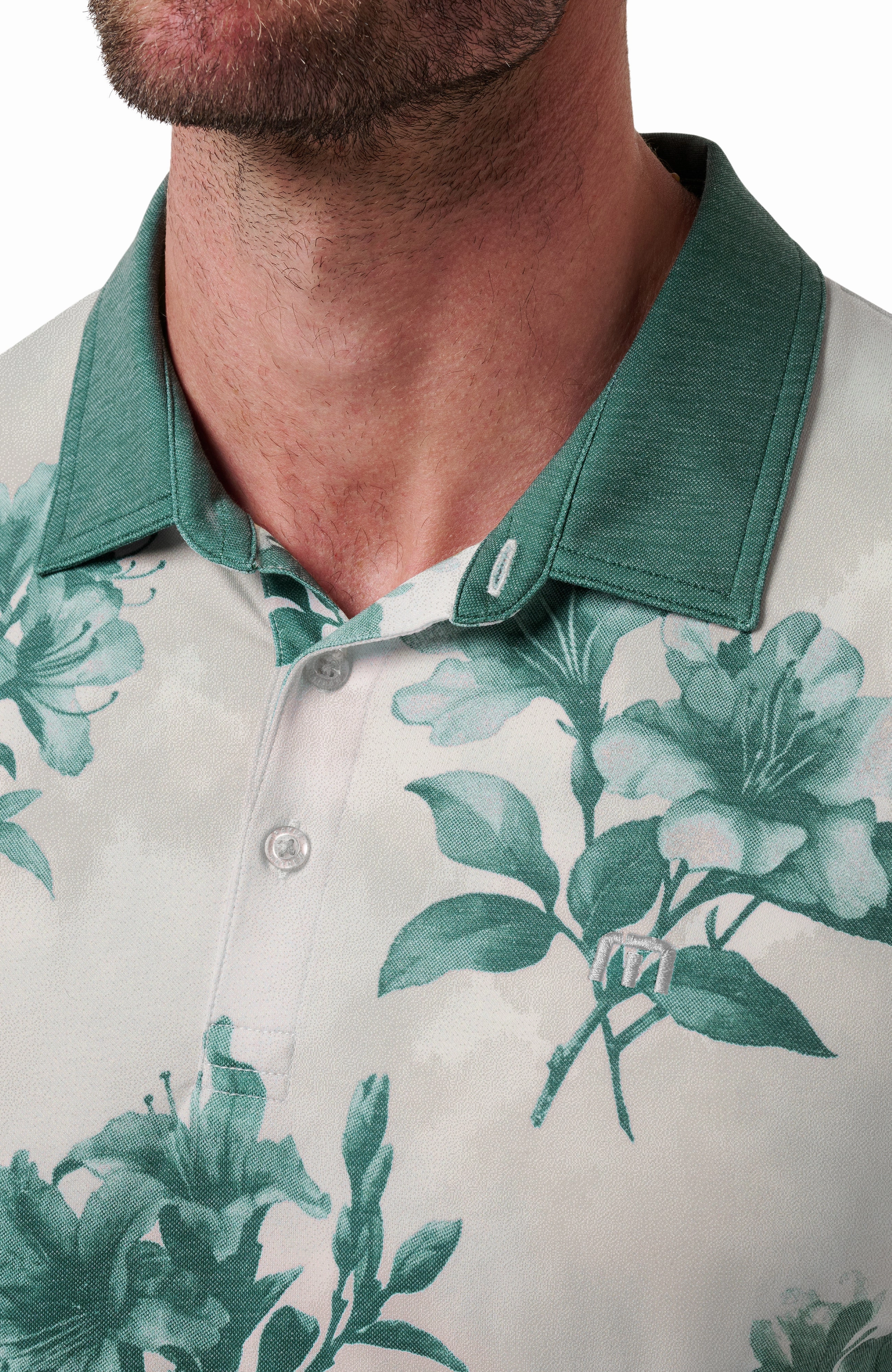 TravisMathew Featherweight Magnolia Polo Travismathew Golfwear
