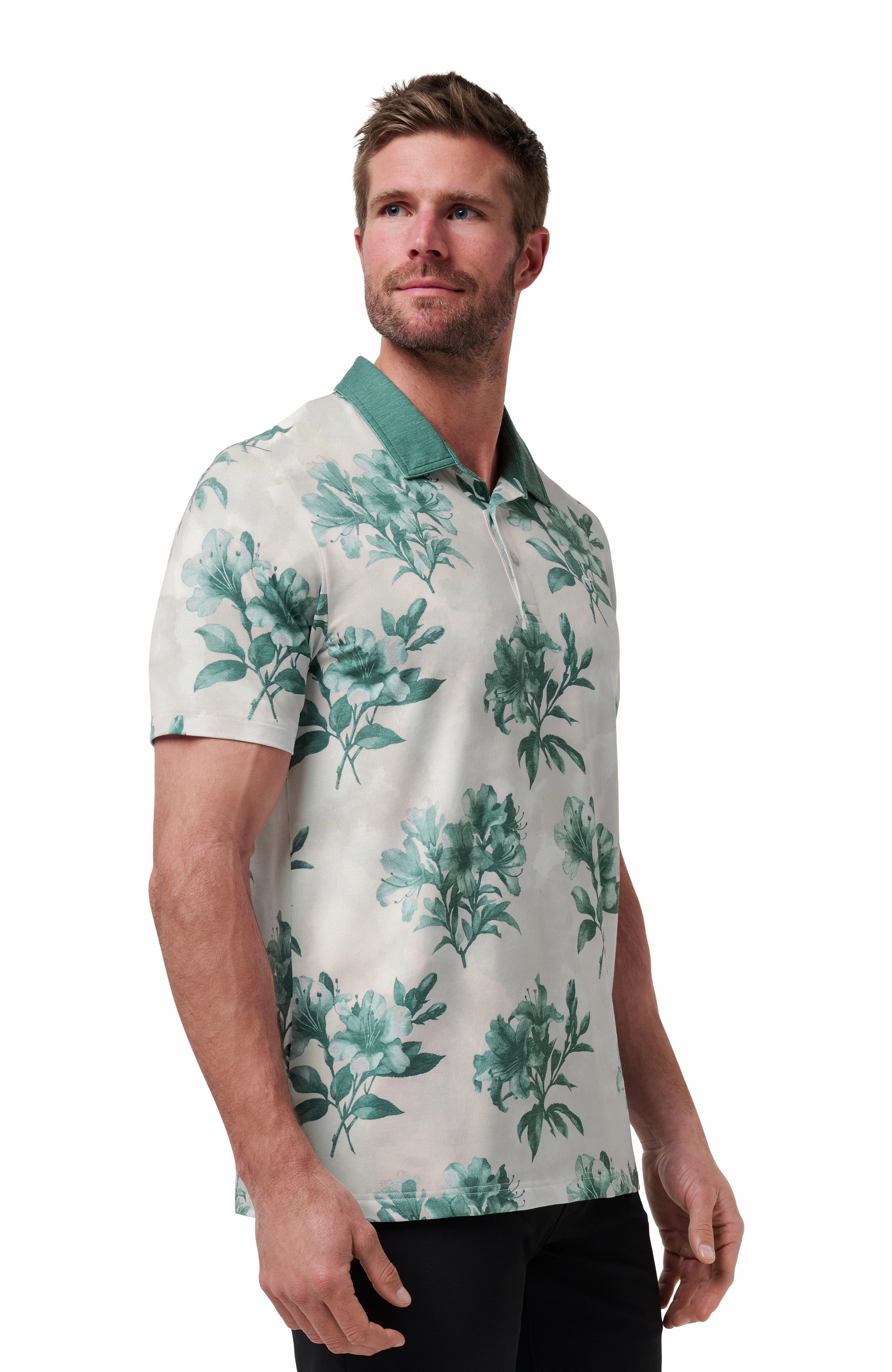 TravisMathew Featherweight Magnolia Polo Travismathew Golfwear