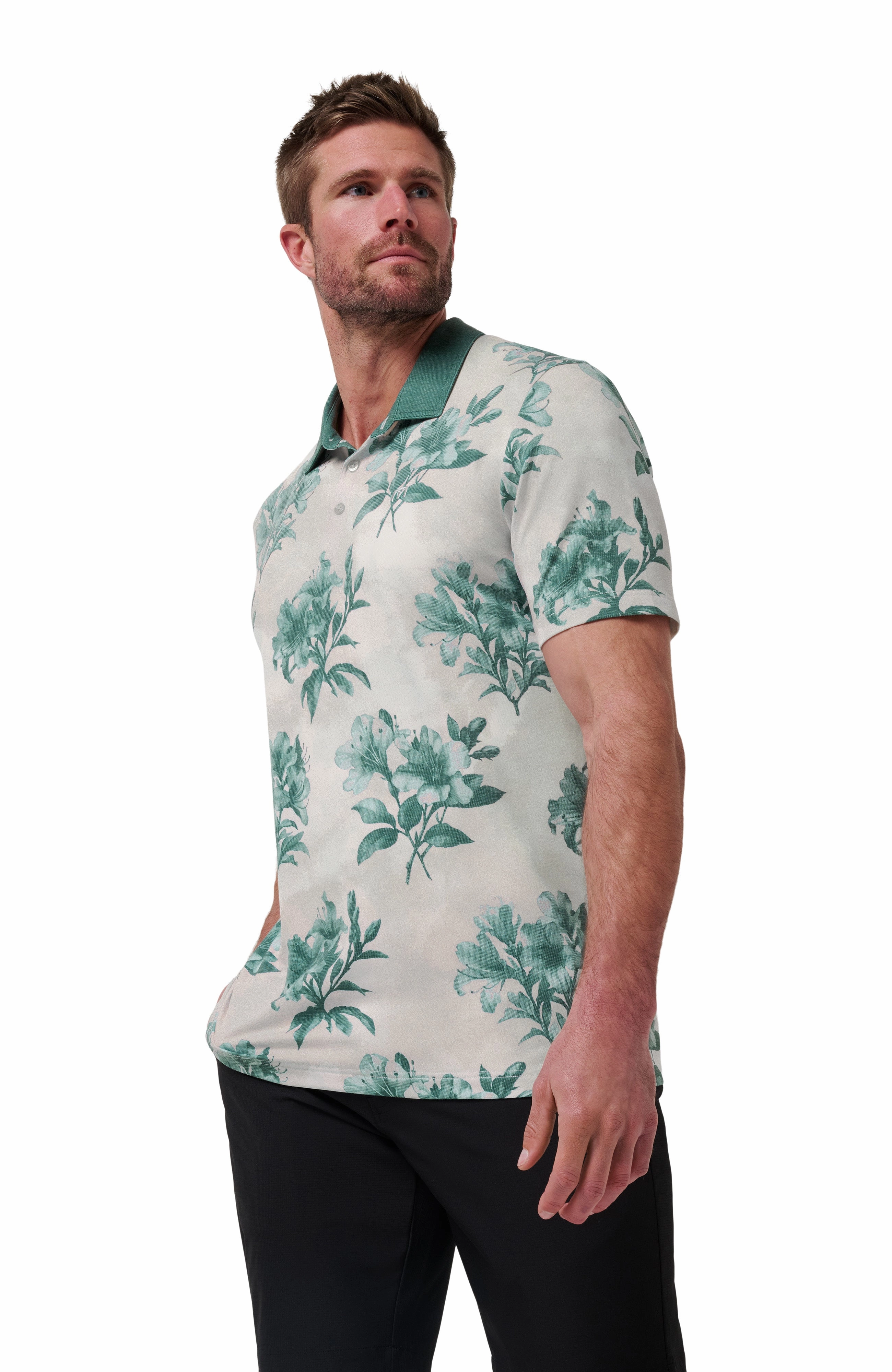 TravisMathew Featherweight Magnolia Polo Travismathew Golfwear