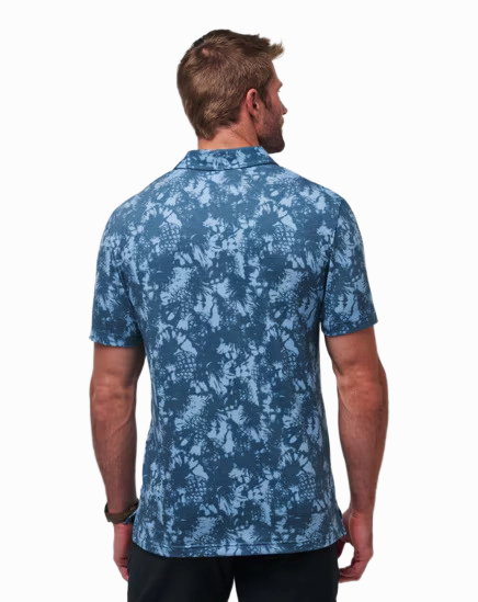 TravisMathew Featherweight Please Polo - Dark Teal Travismathew Golfwear