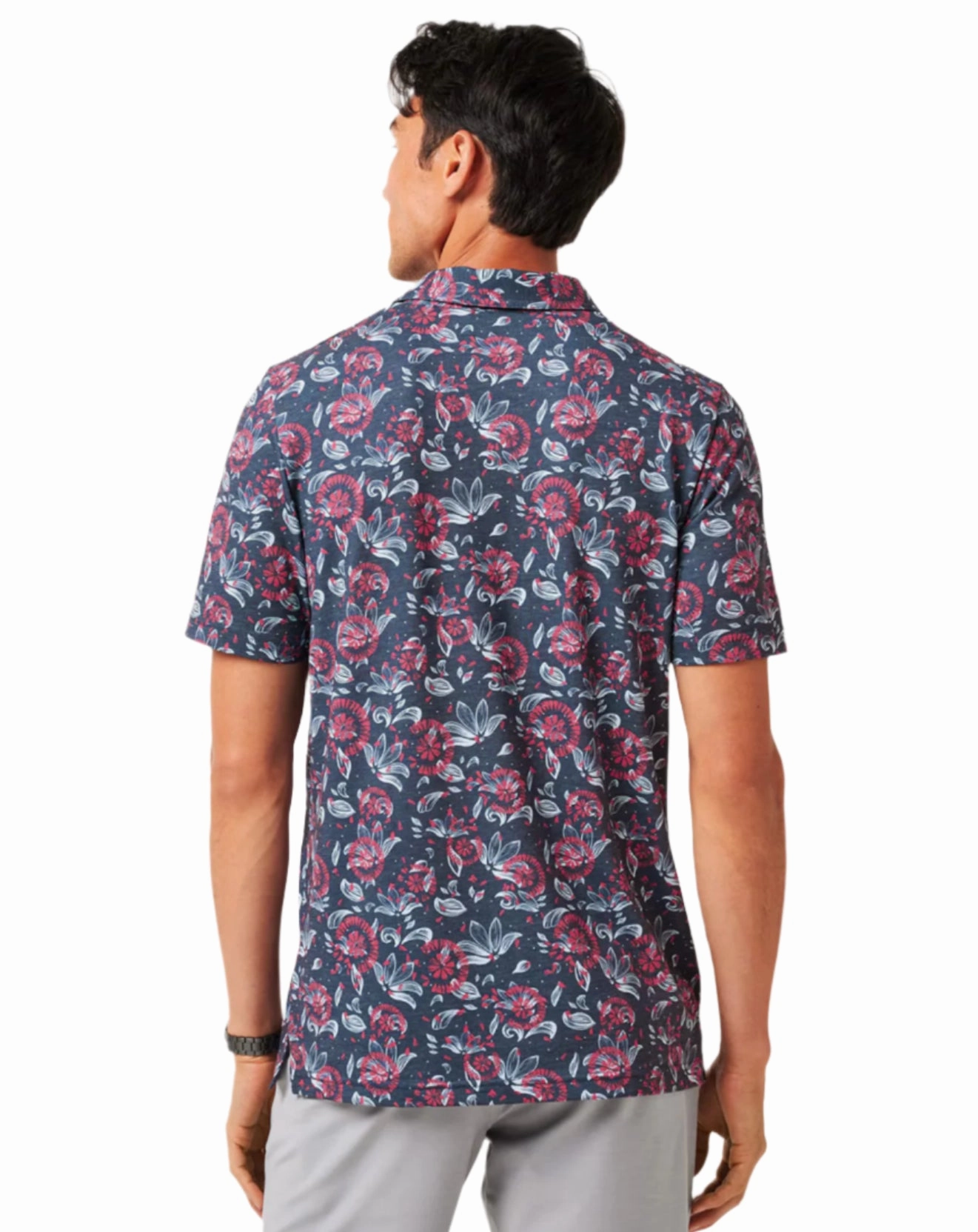 TravisMathew Featherweight Polo - Flourish Travismathew Golfwear