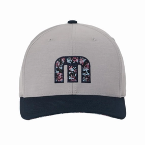 TravisMathew Flourish Cap - Heather Grey Travismathew casual golfwear