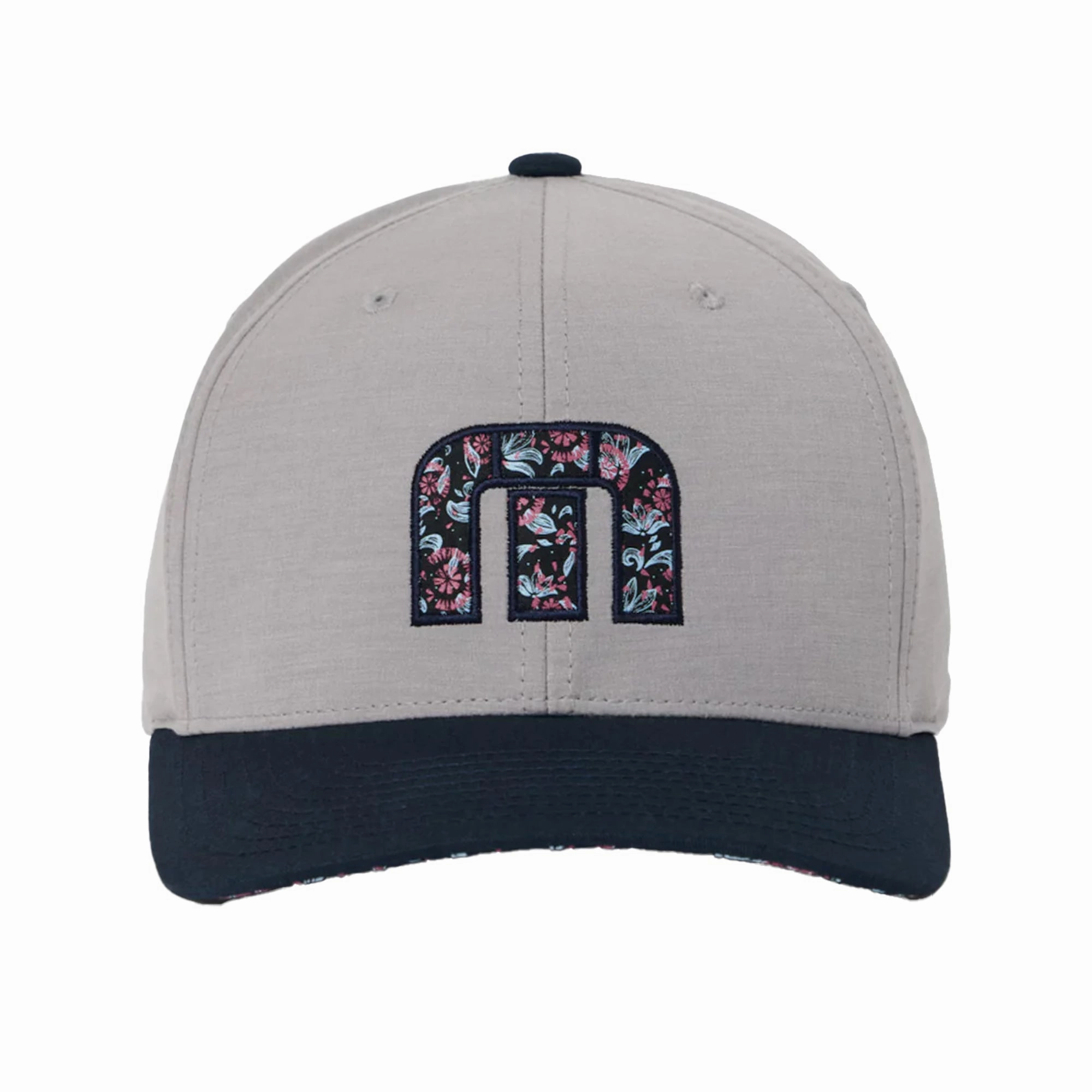 TravisMathew Flourish Cap - Heather Grey Travismathew casual golfwear