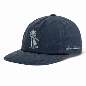 TravisMathew Layover Leisure Snapback Hat - Total Eclipse Travismathew casual golfwear
