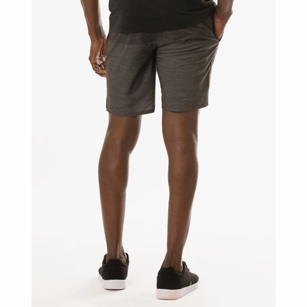 TRAVISMATHEW MENS ZIPLINE ACTIVE SHORTS - BLACK Travis Mathew Men's Golf Apparel