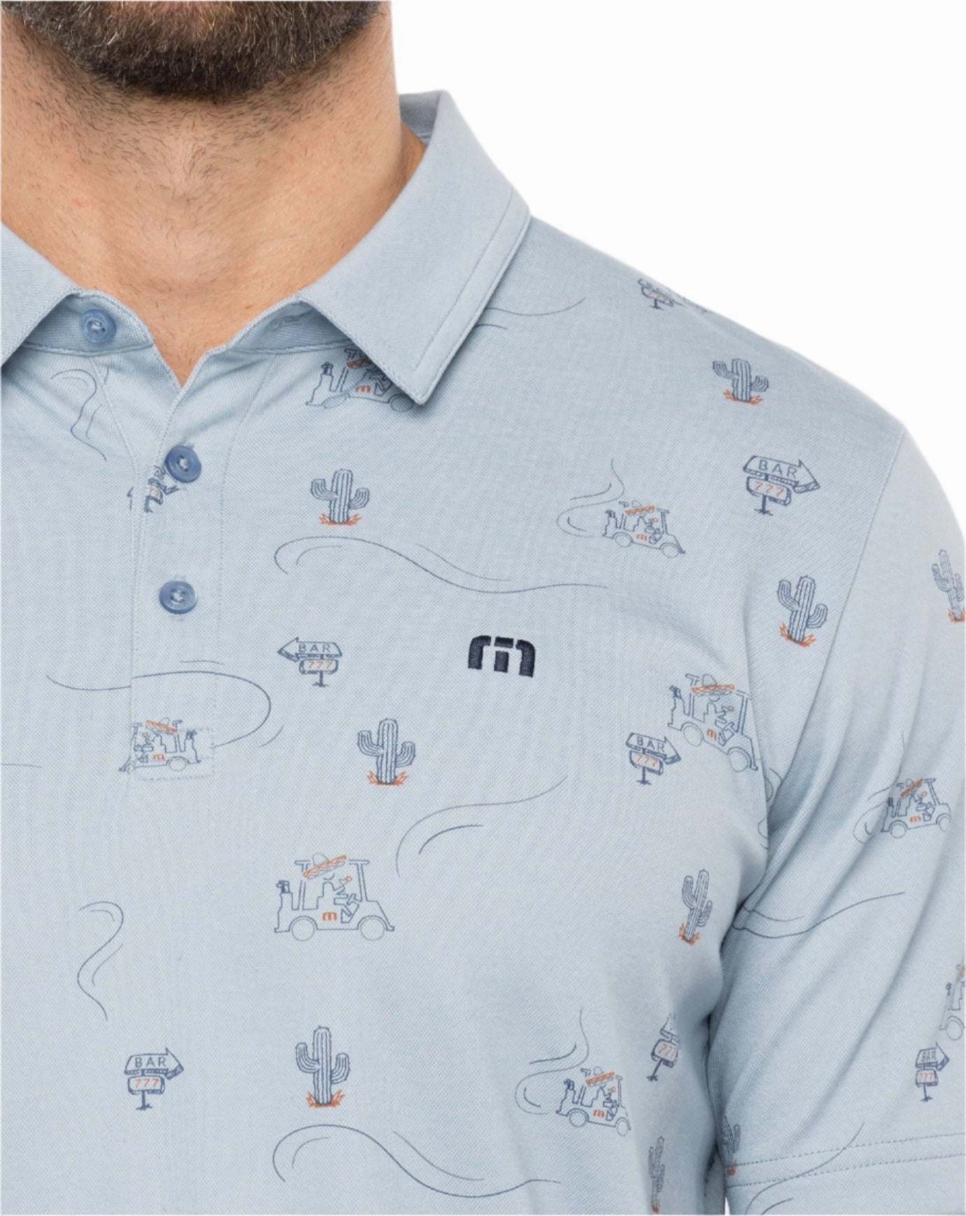 TravisMathew Perks of the Job Polo Travismathew Golfwear
