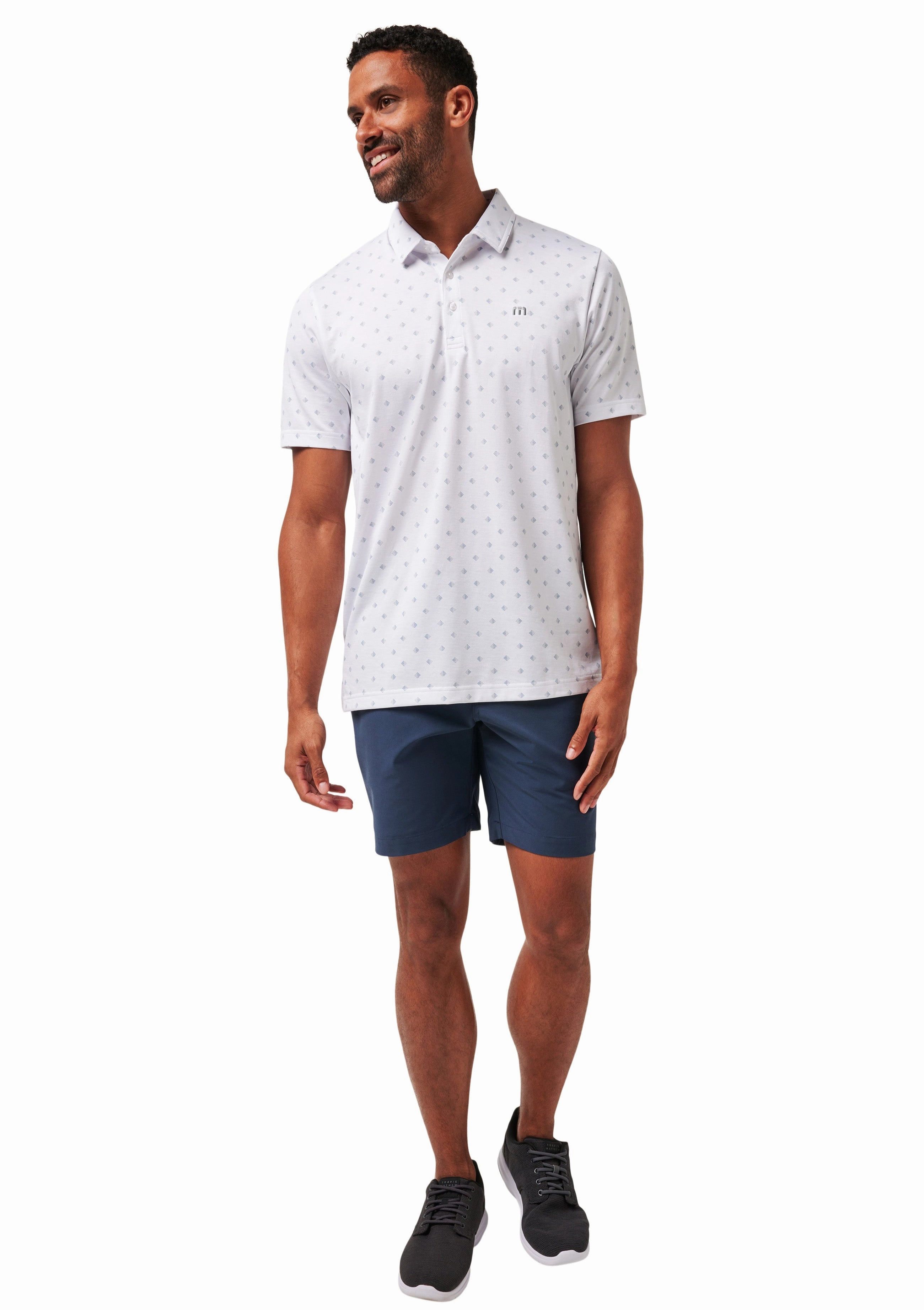 TravisMathew Saturday Night Stay Polo - White Travismathew Golfwear