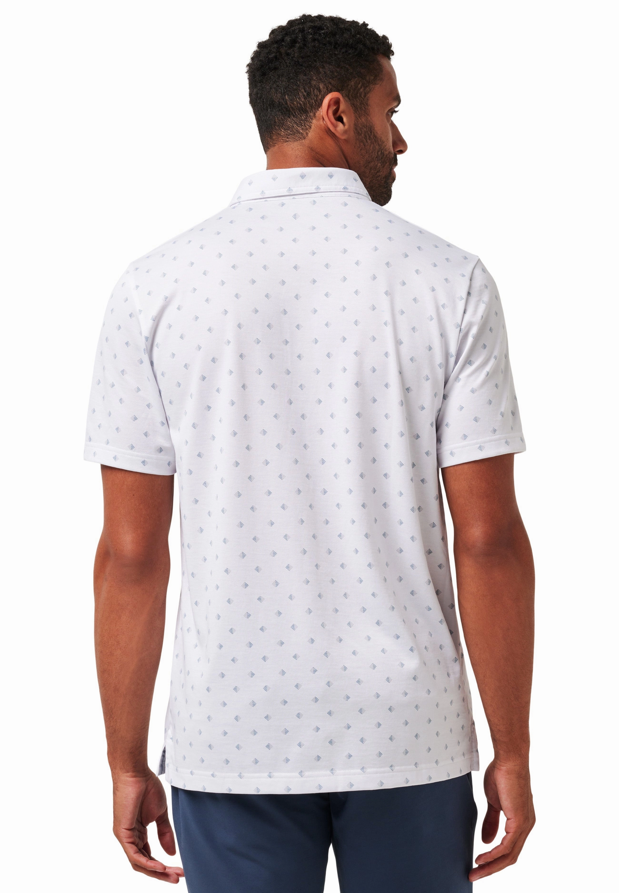 TravisMathew Saturday Night Stay Polo - White Travismathew Golfwear