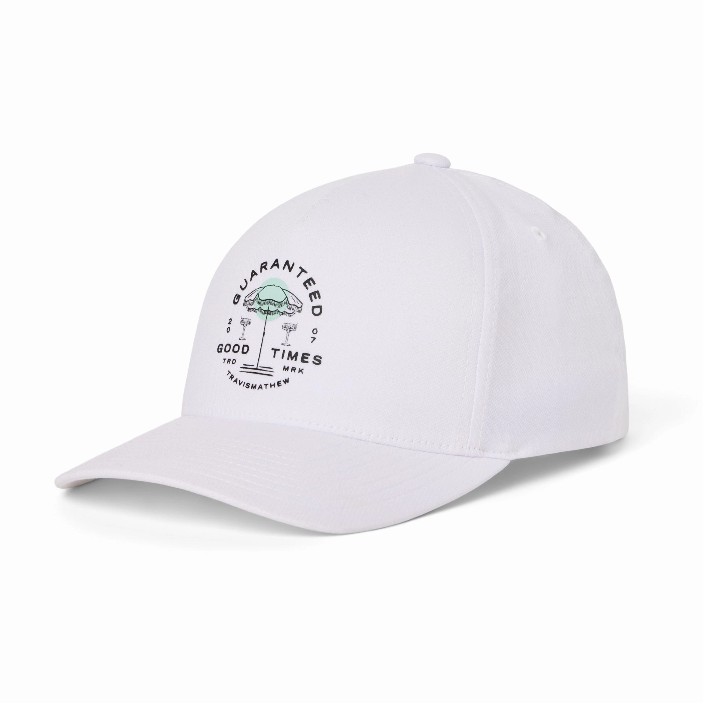 TravisMathew Summer Sail Snapback - White Travismathew Golfwear