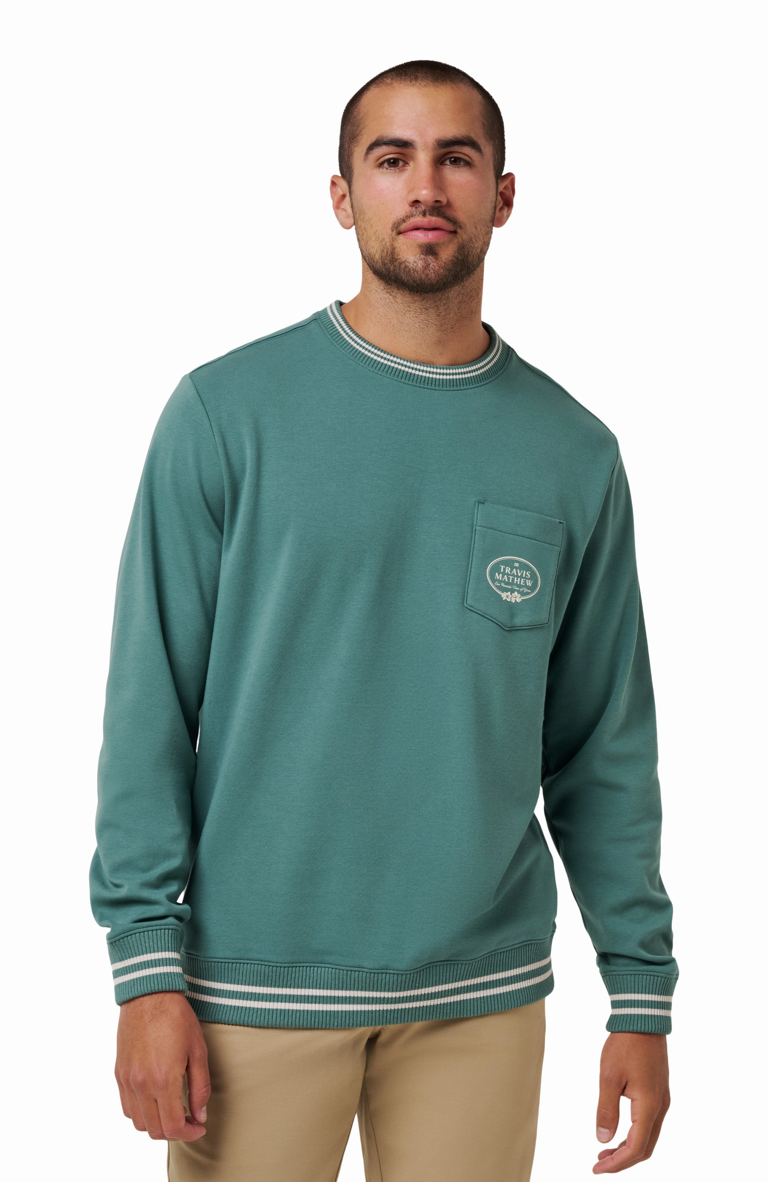 TravisMathew VIP Ticket Crew Neck Travismathew Golfwear