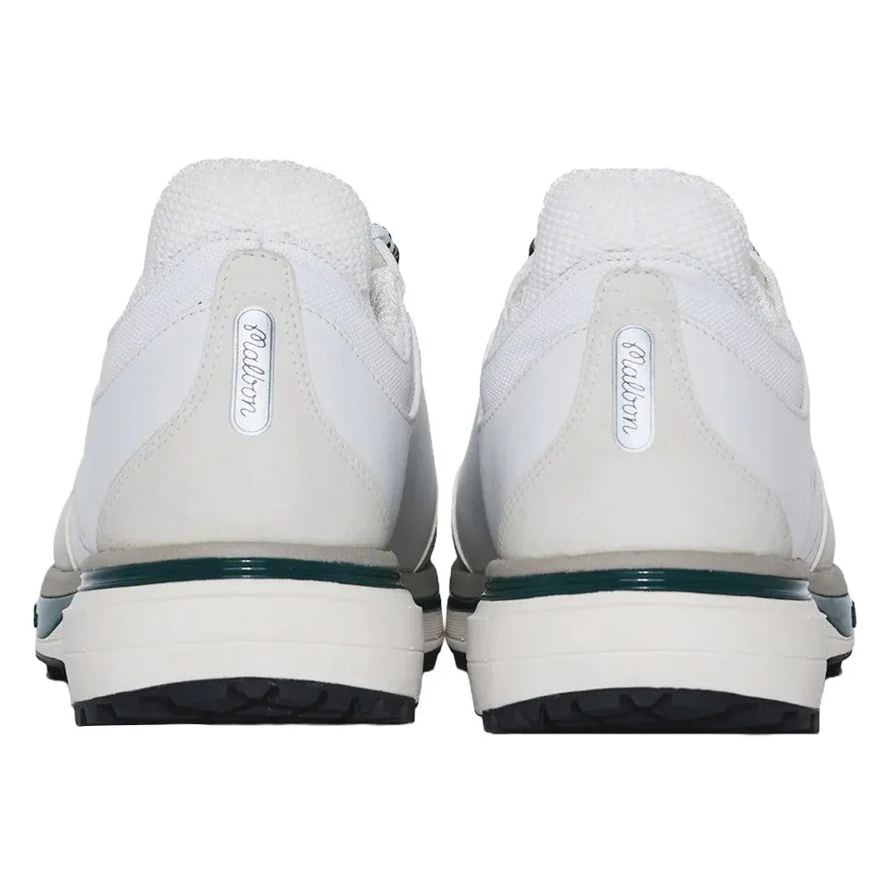 Malbon Hike Spikeless Golf Shoes White - SS25 Men Indoor Slip-Ons