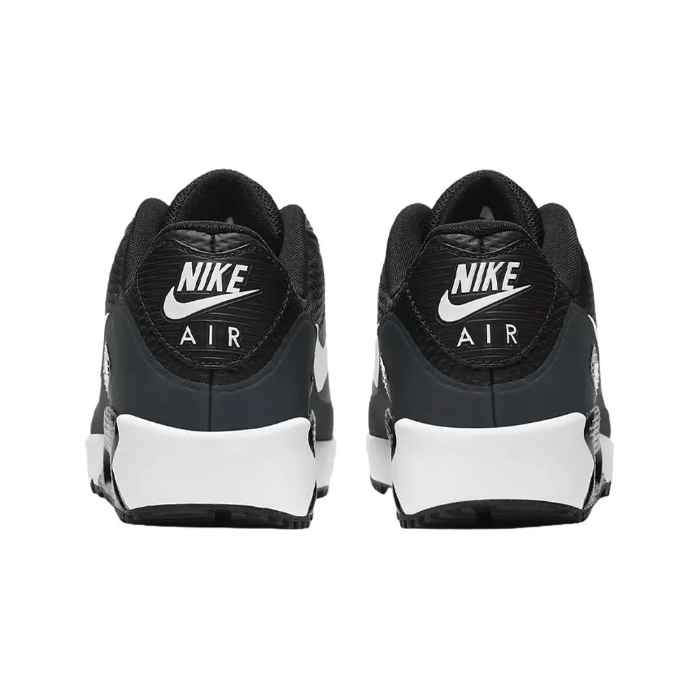 Gym-Ready Footwear Nike Air Max 90 G Spikeless Golf Shoes Black/White/Anthracite/Cool/Gray - 24 Unisex Work Safety Shoes