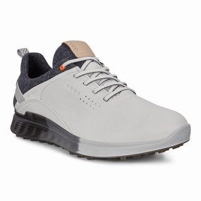 Trek Ease Ecco Men's S-Three Golf Shoes Just Stride All-Season Sneakers, Breathable Trainers, Flexible Sneakers