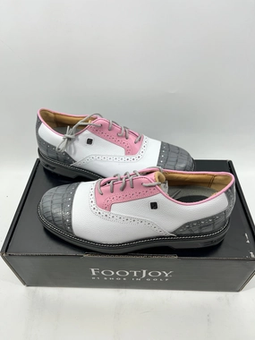 Trek Ease Footjoy Myjoys Premiere Series Tarlow Spikeless Golf Shoes Custom 6.5 M Work-Ready Safety Shoes Flexible Sneakers, Soft Sole Sneakers, Fashionable Active Shoes