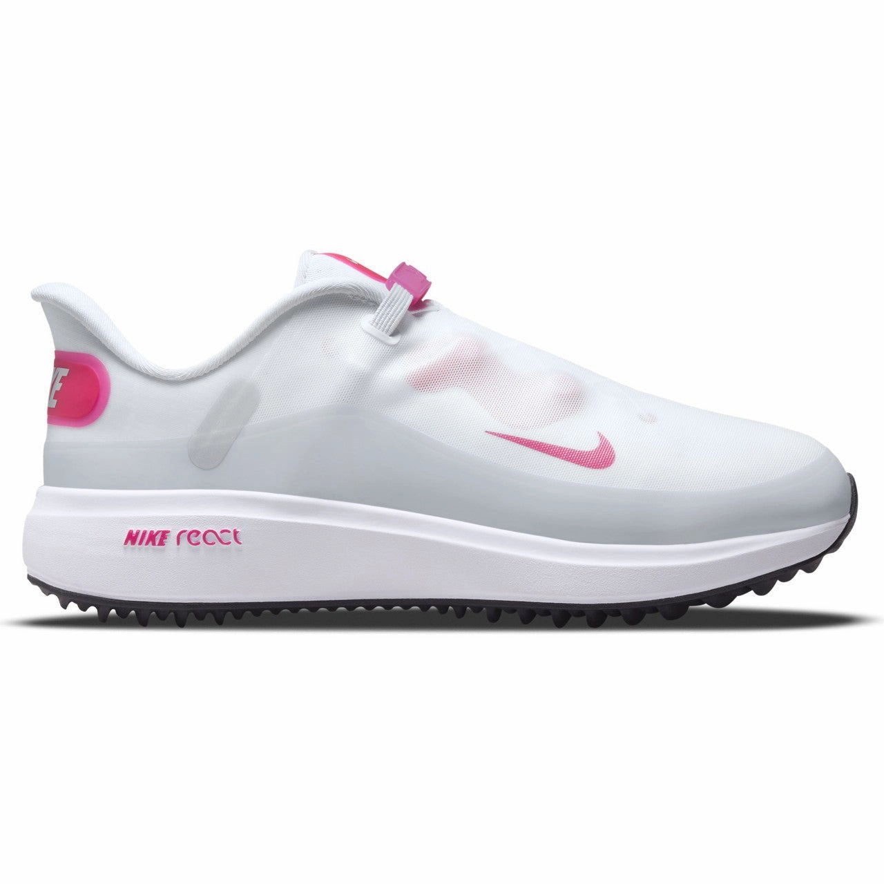 Trek Ease Nike Ladies React Ace Tour Golf Shoes CW3096 Easy Entry Sneakers Low-Top Sneakers, Walking Shoes