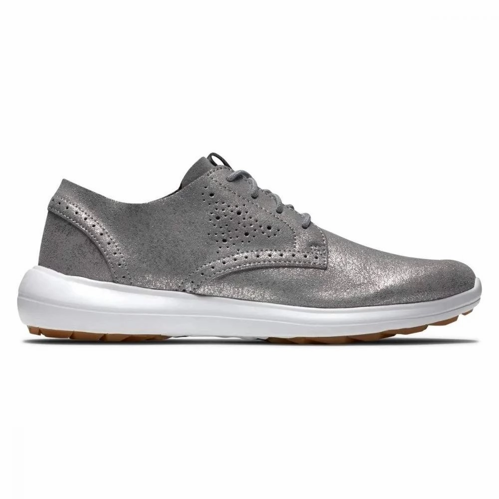 High-Top Shoes Trendy Casual Shoes New Footjoy Women's FlexLX Silver Golf Shoes Size 8 MSP$ Simple Fit Athleisure Shoes