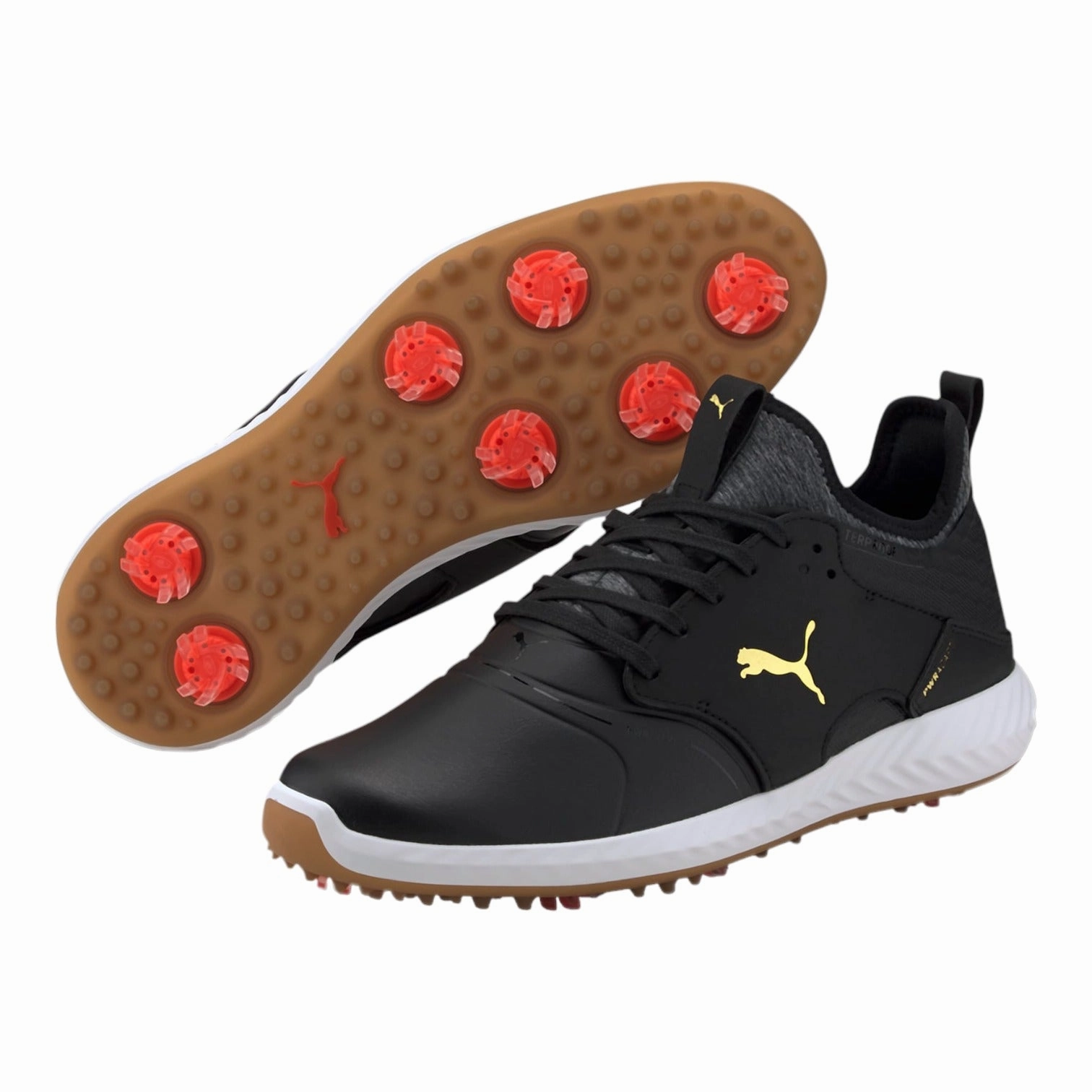 Puma Ignite PWR Adapt Cage Crafted Golf Shoes 193825 Flexible Training Shoes