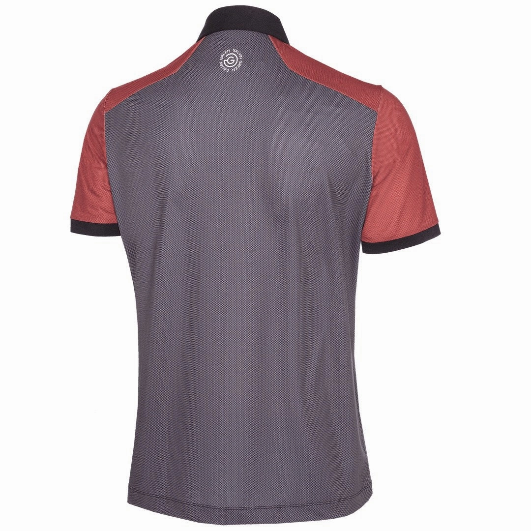 bold fashion look, women's pastel clothing, fitted outfit Galvin Green Mateus Golf Polo Shirt G1366