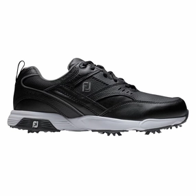 True Comfort FootJoy Sneaker Golf Shoes Black - 24 Men Wide Fit Sneakers Unisex Sneakers