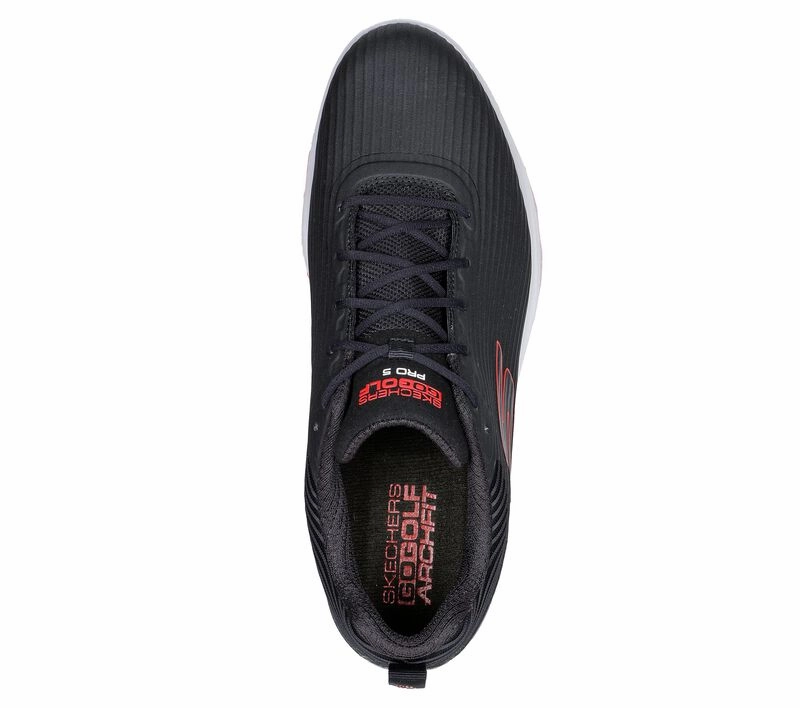 Shock Resistant Shoes Skechers Go Golf Pro 5 Hyper Golf Shoes 214044 Gym-Ready Footwear