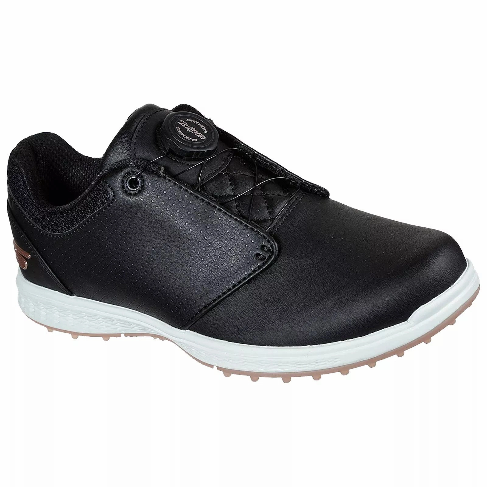 True Steps Skechers Performance Go Golf Shoes Womens Elite 3 Twist Black 123012 6.5 M Canvas Low Tops Low Top Shoes, Trail Running Shoes, Neutral Tone Shoes