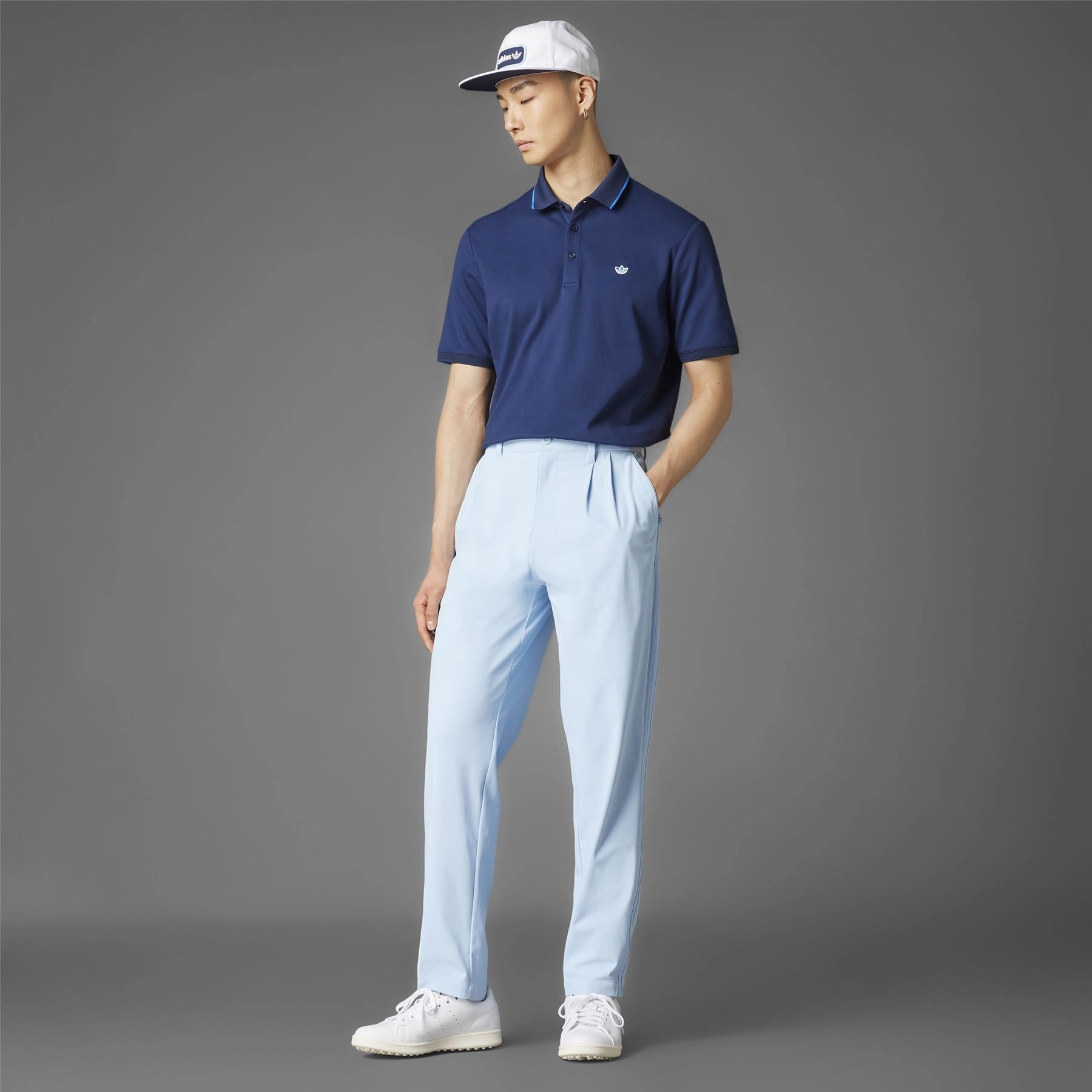 Twistknit Pleated Joggers Clear Sky Adidas Men's Apparel