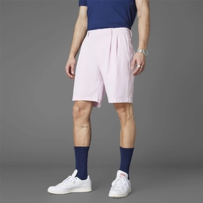 Twistknit Pleated Shorts Clear Pink Adidas sportswear for men