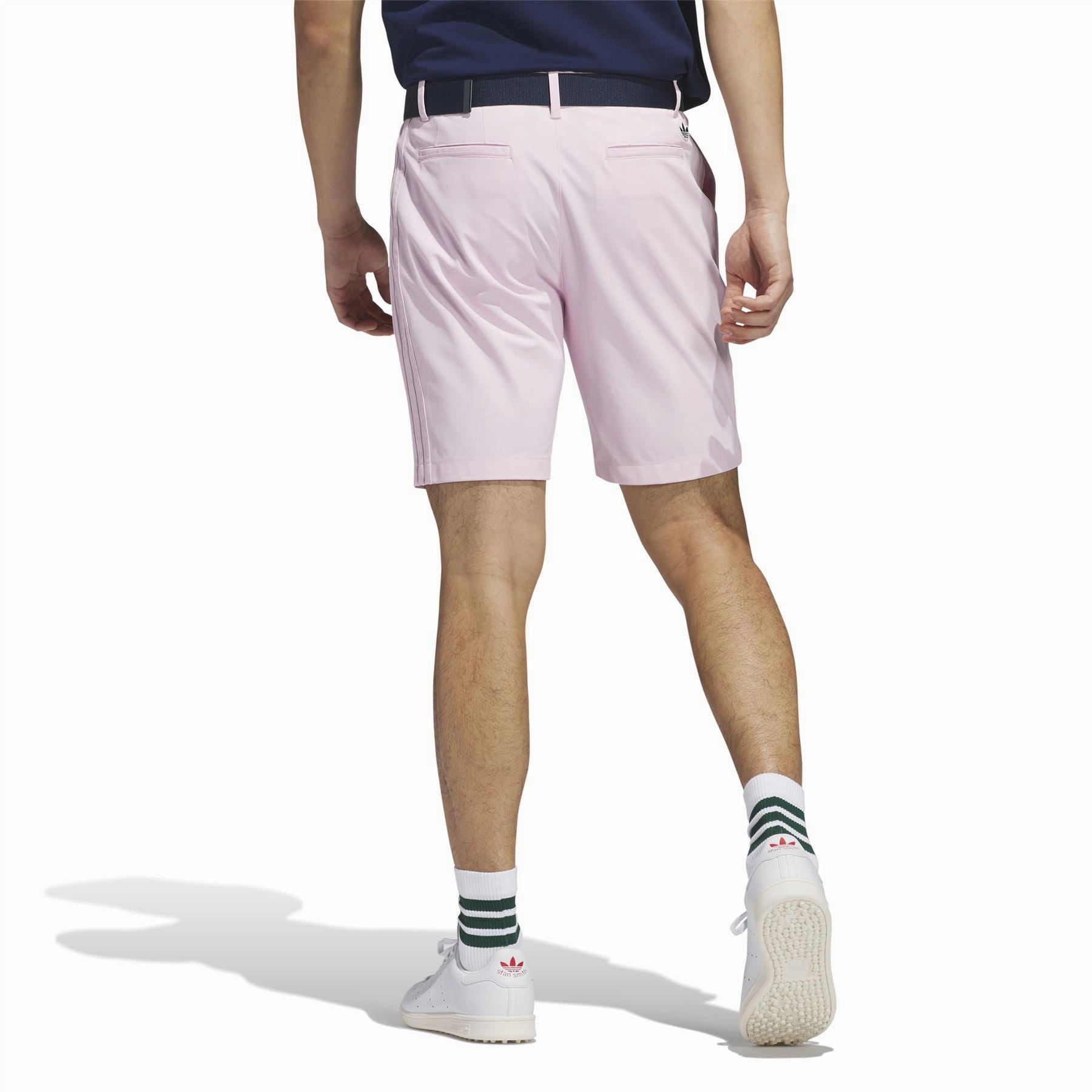 Twistknit Pleated Shorts Clear Pink Adidas Men's Apparel