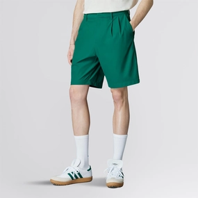 Twistknit Pleated Shorts Green Adidas sportswear for men