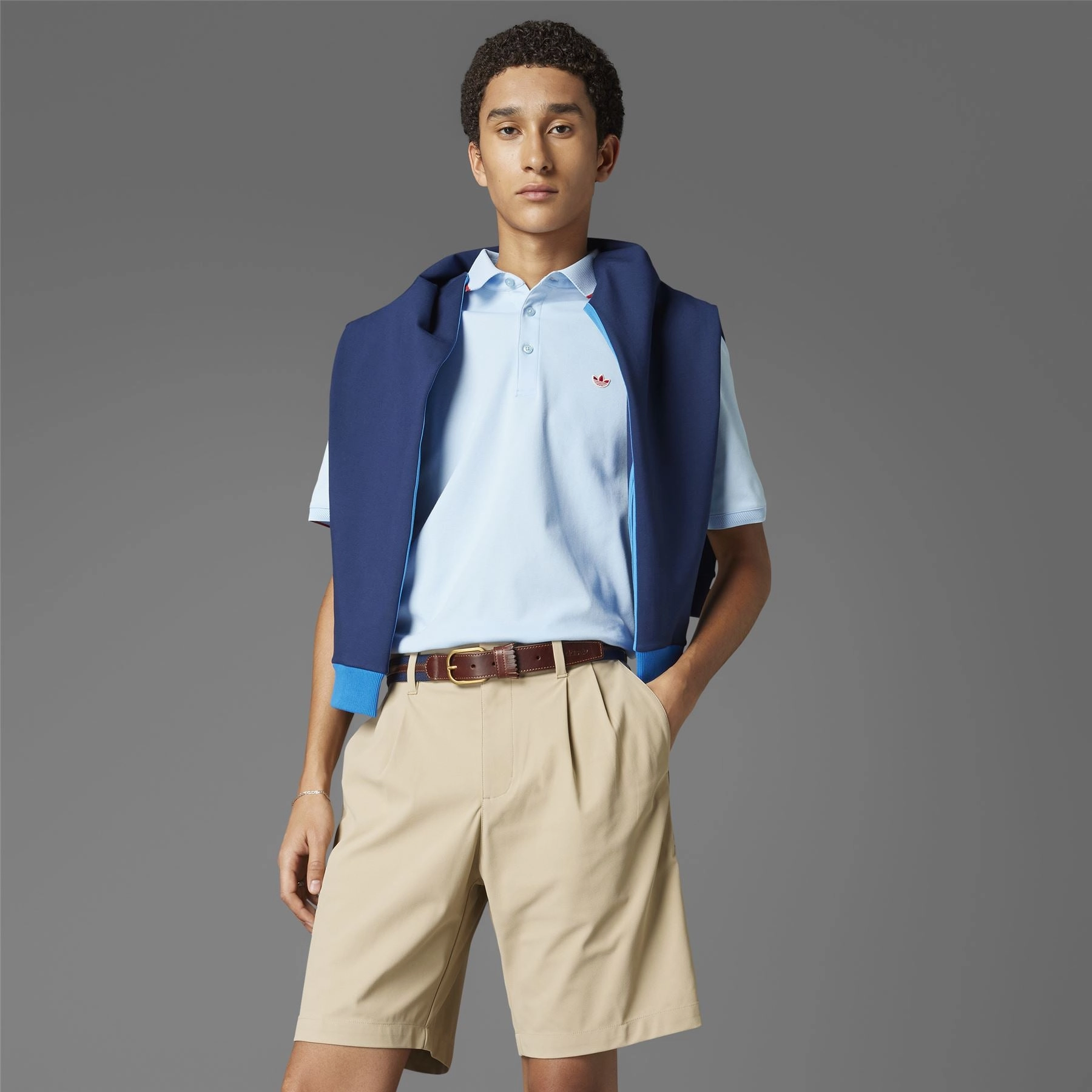 Twistknit Pleated Shorts Hemp Adidas Men's Apparel