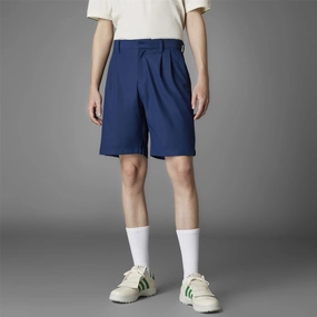Twistknit Pleated Shorts Night Indigo Adidas sportswear for men