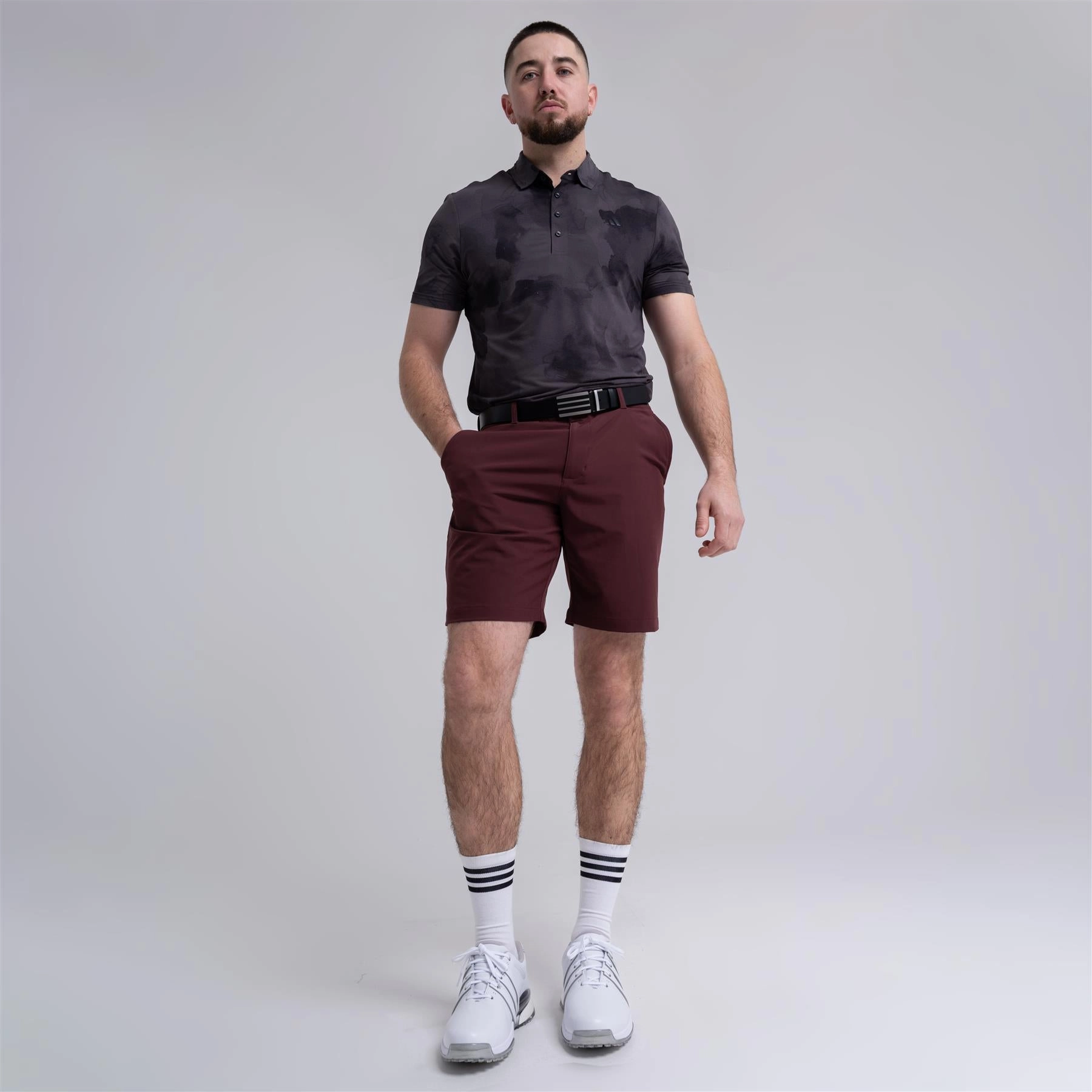 Ultimate365 8.5 Inch Golf Shorts Aurora Ruby Adidas Men's Sportswear