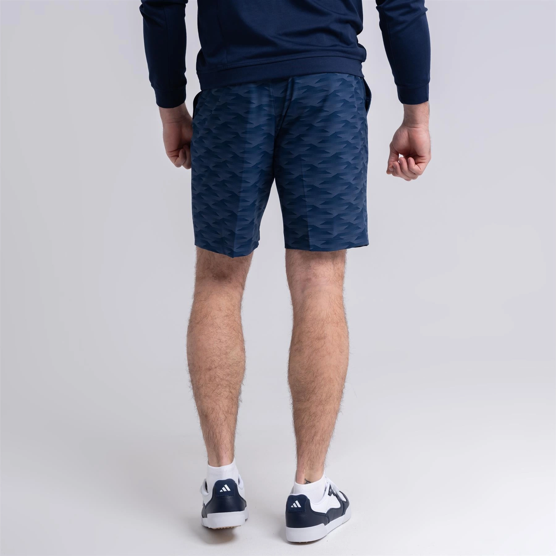Ultimate365 Printed Golf Shorts Navy Adidas Men's Sportswear